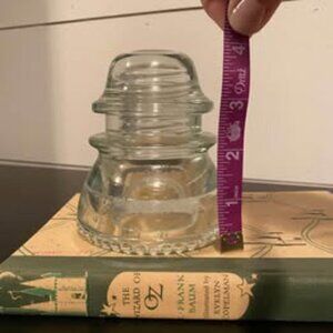 Vintage Hemingray Glass Insulator Vintage 4”
